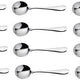 Corby Hall - Troon 6.5" Stainless Steel Boulion Spoon, Pack of 12 - 3503