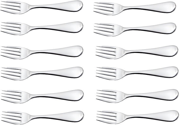 Corby Hall - Troon 6.75" Stainless Steel Salad/Dinner Fork, Pack of 12 - 3527