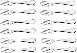 Corby Hall - Troon 6.75" Stainless Steel Salad/Dinner Fork, Pack of 12 - 3527