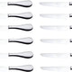 Corby Hall - Troon 9.5" Stainless Steel Dinner Knife Solid Handle, Pack of 12 - 3551