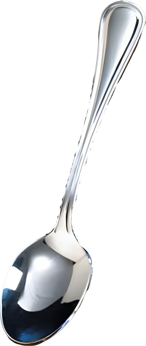 Corby Hall - Valencia 7" Chrome Plated Boullion Spoon, Pack of 12 - C7603