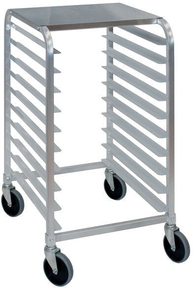 Cres Cor - 10 Pan End Load Half Height Sheet Pan Rack Assembled - EO 275-38-1810-KDTA