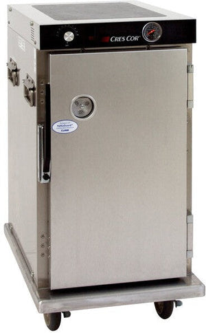 Cres Cor - 120V Insulated Hot Cabinet Solid Door, 8 Pan Capacity - EO H-339-128C