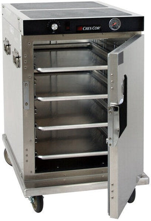 Cres Cor - 120V Insulated Hot Cabinet Solid Door With Perimeter Bumpers & Push Handle, 8 Pan Capacity - EO H-339-188C-02