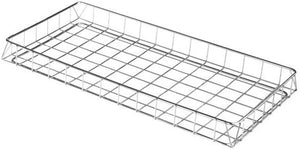 Cres Cor - 13" x 26" Chrome Plated Wire School Basket - EO 1170-055