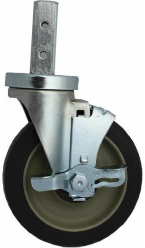 Cres Cor - 5" Polyurethane Casters Standard - EO 5" POLY CASTERS