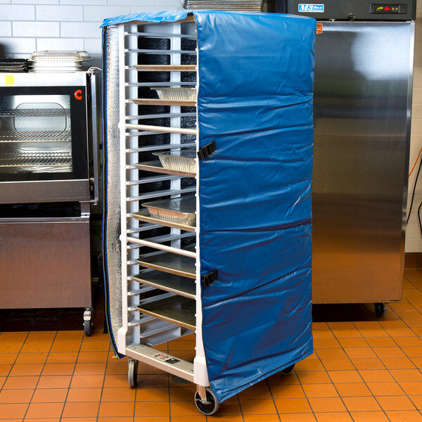 Cres Cor - Blue Vinyl Full Size Insulated Pan Rack Cover - Eo 5234-083 