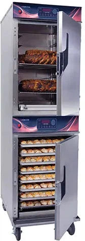 Cres Cor - Cook-N-Hold Full Height Aluminum Radiant Oven with Standard Controls, 208V/1Ph/6000W - EO 1000-CH-AL-D