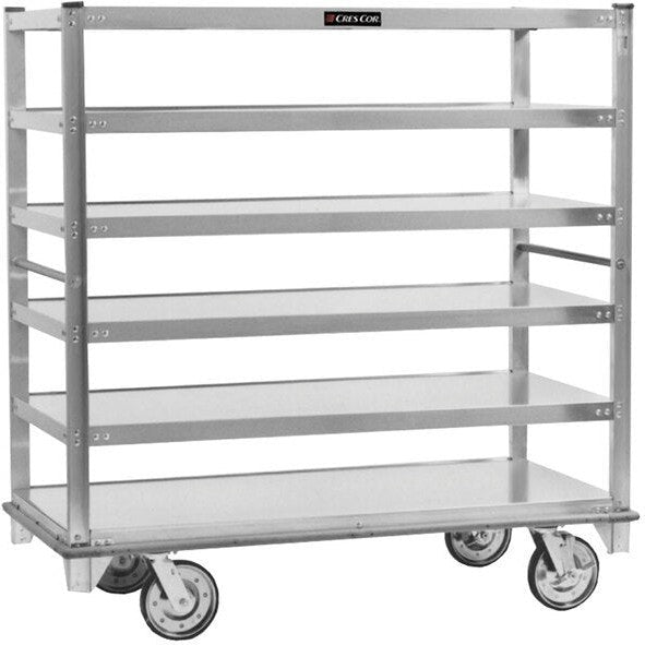 Cres Cor - Queen Mary Banquet Service Cart with 6 Flat Shelves - EO 271-61-5927