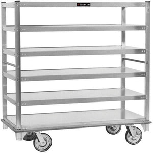 Cres Cor - Queen Mary Banquet Service Cart with 6 Flat Shelves - EO 271-61-5927