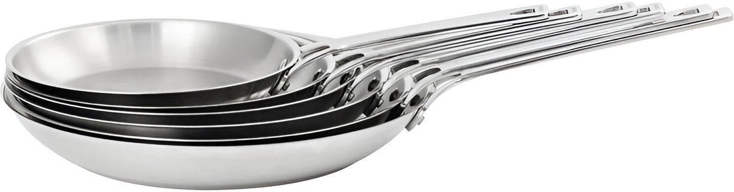 Cristel - 1826 Collection, 10" Stainless Steel Frying Pan - P26MV