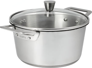 Cristel - 1826 Collection, 3 QT Stainless Steel Stewpot With Glass Lid - F20MV