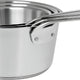 Cristel - 1826 Collection, Three Saucepans Set With Glass Lids - S3CMVK