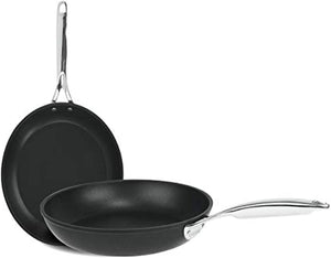 Cristel - 2 Nonstick Fry Pan Set Castel'Pro Ultralu Collection - S2PCPFAE