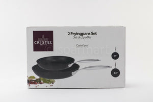 Cristel - 2 Nonstick Fry Pan Set Castel'Pro Ultralu Collection - S2PCPFAE