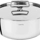 Cristel - 5.5 QT 5-Ply Stainless Steel Stewpan Castel'Pro Ultraply Collection - F28CPFN