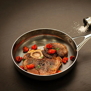 Crowd Cookware - 11" The Blackbeard Stainless Steel Frying Pan (28 cm) - 77679