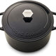 Crowd Cookware - 11.4" Tasman Recycled Black Dutch Oven With Grill & Traditional Lid - 77686