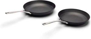 Crowd Cookware - 9" + 11" Cast Iron Buccaneer Frying Pans in Retail Box (24 cm +28 cm) - 77671