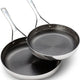 Crowd Cookware - 9" + 11" The Blackbeard Stainless Steel Frying Pans (24 + 28 cm) - 77680