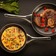 Crowd Cookware - 9" + 11" The Blackbeard Stainless Steel Frying Pans (24 + 28 cm) - 77680