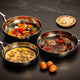 Crowd Cookware - 9",11" Blackbeard Stainless Steel Frying Pans and 11" Wok Pan (24 + 28 cm + Wok 28 cm) - 77524