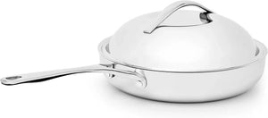 Crowd Cookware - 9.5" Blackbeard Stainless Steel Lid - Suitable for Buccaneer and Naked Pan - 77615