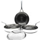 Crowd Cookware - 9.5" Blackbeard Stainless Steel Lid - Suitable for Buccaneer and Naked Pan - 77615