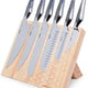 Crowd Cookware - Stainless Steel Knives with Whetstone, Set of 6 - 77659