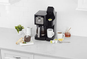 Cuisinart - 12 Cup 2-in-1 Coffee Maker & Single Serve Brewer - SS-12C - DISCONTINUED