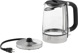 Cuisinart - 1.7 L ViewPro™ Cordless Electric Glass Kettle - GK-17NC