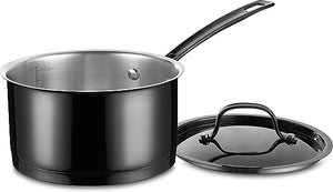 Cuisinart - 2.5 QT Saucepan With Helper And Cover - MSS195-18C