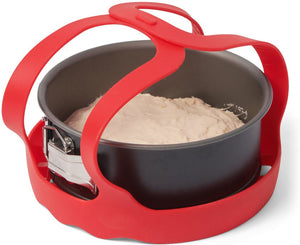 Cuisipro - 19.75"x7.88"x1.13" Silicone Red Cooking & Baking Sling - 74792205