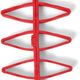 Cuisipro - 7.5"x7"x1" Silicone Red Dual Trivet Rack - 74792305