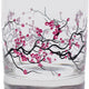 Cuisivin - 10.25 Oz Designed Glassware Cherry Blossom Tumbler, Pack of 6 BB - 8821CB