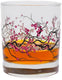 Cuisivin - 10.25 Oz Designed Glassware Cherry Blossom Tumbler, Pack of 6 BB - 8821CB