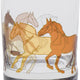 Cuisivin - 10.25 Oz Designed Glassware Stallions Line Art Tumbler, Pack of 6 BB - 8821HR