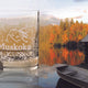 Cuisivin - 10.8 Oz Muskoka Map Whisky Glass, Pack of 6 - 8470MUSK.BK