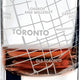 Cuisivin - 10.8 Oz Toronto Map Whisky Glass, Pack of 6 - 8470TOR.BK