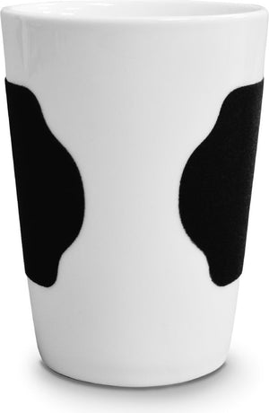 Cuisivin - 11.8 Oz Velour Band Porcelain Mug Black Band - 6601VBL