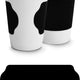 Cuisivin - 11.8 Oz Velour Band Porcelain Mug Black Band - 6601VBL