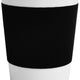 Cuisivin - 11.8 Oz Velour Band Porcelain Mug Black Band - 6601VBL