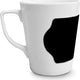 Cuisivin - 13.8 Oz Velour Black Band Porcelain Mug with Handle - 6603VBL