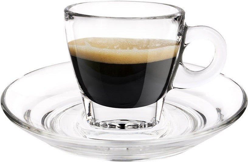 Cuisivin - 2.5 Oz Cuisivin Caffe Espresso Set of 2 Cups & 2 Saucers - 8700