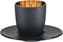 Cuisivin - Eisch 3.38 Oz Black Cosmo Espresso Cup with Saucer Gift Tube - 109.6