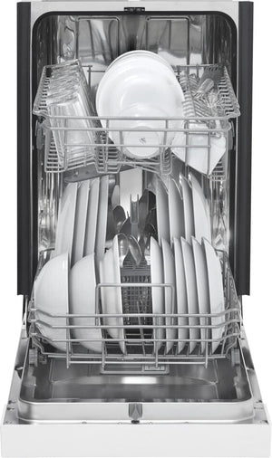 Danby - 18″ Wide Built-In Dishwasher In Black - DDW1804EW