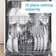 Danby - 18″ Wide Built-In Dishwasher In Stainless Steel - DDW1804EBSS