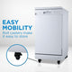 Danby - 18″ Wide Portable Dishwasher In White - DDW1805EWP