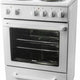 Danby - 24″ Wide Electric Range In White - DERM240WC