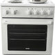 Danby - 24″ Wide Electric Range In White - DERM240WC